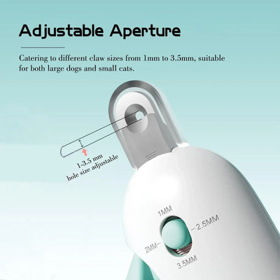 Coupe-ongles professionnel réglable pour animaux de compagnie