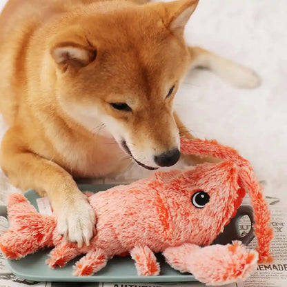 SnapCatch Lobster Interactive Dog Toy