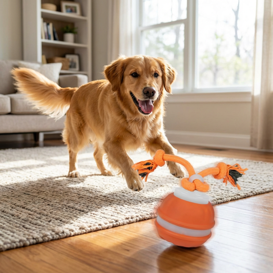 TugSphere Tug Rope Dog Ball